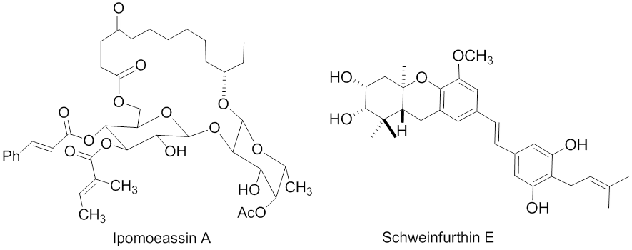 iposoeassins and schweinfurthins